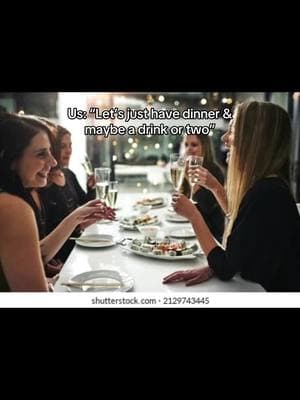 “Only one drink” 🫠 #girlsnight #feral #dinnerdate #BestFriends #trending #fypシ #viral #drunkinlove #momsnightout 