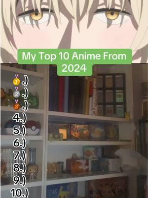 My Top 10 Anime from 2024!!! #anime #animefyp #fyp #frieren #apothecary #sololeveling #windbreaker #deliciousindungeon #demonslayer #mushokutensei #shangrila #cote #wistoriaofwandsandswords #favoriteanime #naruto #aot #hxh #bleach #onepiece 