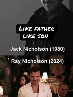 Like father like son #jacknicholson #raynicholson #smile2 #theshining #hollywood #fyp #fypシ #fypage #fypシ゚viral #fyppppppppppppppppppppppp #fyppp 