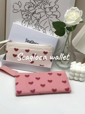 Seagloca wallet in hand full of love#wallet #seagloca #seaglocawallet #walletforwomen #ph 