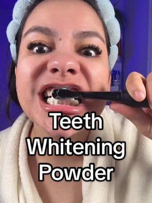 PurelyWHITE teeth whitening powder, polvo blanqueador de dientes, blanquear los dientes en casa #teethwhitening #whiteningpowder #purelywhitedeluxe #purelywhite #tiktokshopfinds #tiktokmademebuyit #toptierjanuary #tiktokshoploveatfirstfind #dentalcare #oralcare 