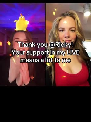 Ricky, thank you for the incredible support in my LIVE! I will keep creating better LIVE content!@Ricky #livegift #naughtychicken #umbrellaoflove #levelupspotlight 