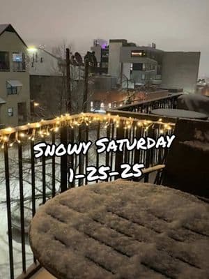 Snowy Saturday in Denver…and yes I’m up before dawn. 1-25-25 😂❄️ #snow #weather #denver #colorado #winter #sweptawaywithjb #cowx #weatherandtravel #denverweather #coloradoweather #weathercheck #meteorologist #snowglobe 