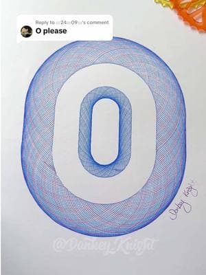 Replying to @:::24:::09:::  The letter “O” 💜💜💜#spirograph #asmrtiktoks #relaxed #fyp 