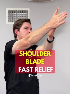 Shoulder Blade Pain Relief in Seconds #shoulderbladepain #shoulderbladepainrelief #upperbackpain 