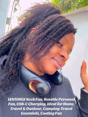 LENTORGI Neck Fan, Rotable Personal Fan, USB-C Charging, Ideal for Home, Travel & Outdoor, Camping-Travel Essentials, Cooling Fan sponsored  #neckfan #JumpstartSale #campingessentials #lentorgi #lentorgineckfan #coolingfan 