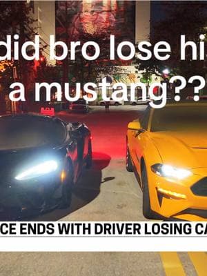 😂I guess the McLaren needs us now!! #mclaren #mustang #news #race #carsoftiktok 