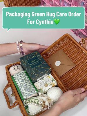 Packaging Green Hug Care Order For Cynthia💚Best Wishes to you✨#packingorders #ASMR #jewelry #SelfCare #selfcareroutine #selfcaretiktok #selfcaretips #selfcaresunday #selfcarecheck #selfcarepackage #packagingorders #packwithme #orderpacking #jewelrybusiness #orderpackingasmr #giftbox #orderpackingasmr #orderpackaging #orderpackingasmr #green #accessories #candles #candlemaking #candlebusiness #candlesoftiktok #cup #candlesoftiktok #candlemaker #candlelover #candleshop #basket #giftboxsurprise #giftboxideas #giftboxcustom #giftforher #giftformom #giftforgirlfriend #giftboxmurah #present #packagingvideo #SmallBusiness #smallbusinesstiktok #usa #europe #america 