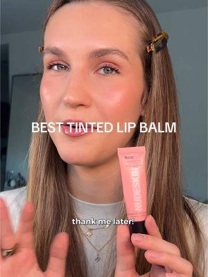 the BEST i'm telling you #besttintedlipbalm #tintedlipbalm #hydratinglipbalm #summerfridaysdupe #besteverydaylipbalm #everydaylipbalm #lipbutterbalm #nudestixhydrapeptide #nudestixlipbalm @Nudestix 