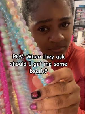 I mean like why not? 🤷🏽‍♀️🤣 #beads #glassbeads #beadvendor #bead #beadlovers 