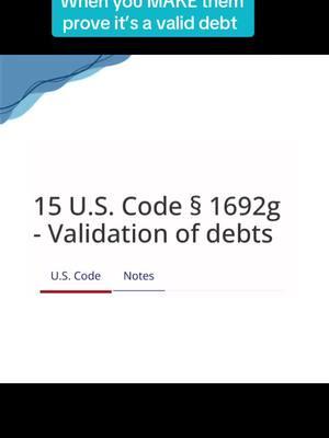 When you make probe the debt is valid #contractlaw #negoitableinstruments #consumerlaw #soverign #consumerlaw #debtdischarge #consumerlaw #debtfreedom #consumerfraud #consumerlawsecrets 