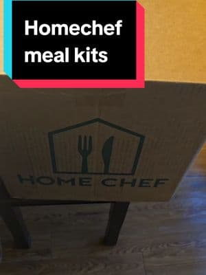 Homechef meal kits 4 days late due to snow. L1nk in b10 if u wanna try em #FoodTok #cooking #mealkits #meals #refunded #homechef 