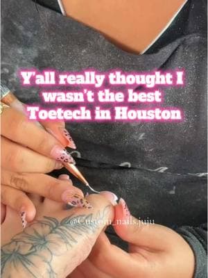 Follow me on IG:Custom_nails.Juju 💗💅🏻#houstonnailtech #houstonacrylictoes #toerecontruction #acrylictoenails #nailtech #fyp 