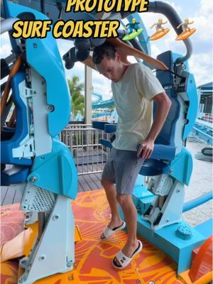 The seat column moves up and down which makes you FLY off the ground 🌊🤙🤙🤙 Crazy ride.   Surf Coaster Pipeline at SeaWorld Orlando POV.  #seaworld #surfcoaster #coasterenthusiast #rollercoaster #themepark #amusementpark #AmusementInsider #fun #travel 