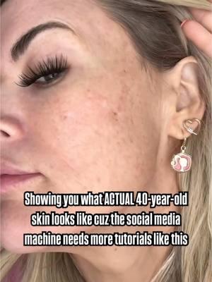 👏🏼 THIS is real skin.  NO FILTERS.   I have texture, pores, hyperpigmentation, melasma, sun/age spots, acne scars.  This is real.  Blurred, filtered skin is not real.   You are REAL and so is your skin.          💁🏼‍♀️I feel like many influencers try to sell you this dream of perfection. IT’S NOT REAL!  But you are.   Women shouldn’t feel intimidated by makeup because their skin doesn’t look like someone else’s when half the time that person doesn’t even look like themselves 😂 💖 I will help you find confidence in yourself and in makeup because you DESERVE to feel confident and beautiful in your own skin!  🎀Comment MATCH for a free custom color match to this makeup and I’ll help guide you!  You can also text me at (844)609-2992 😘 #NoFilter #unfiltered #nofilterneeded  #seintbeauty #3Dfounation #maturemakeup #realmakeup #realwomen #MakeUpOver40 #Over40MakeUp #40 #makeuptutorial #makeupforeveryone