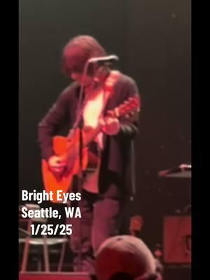 Bright Eyes at The Paramount Theatre #brighteyes #conoroberst #seattle 