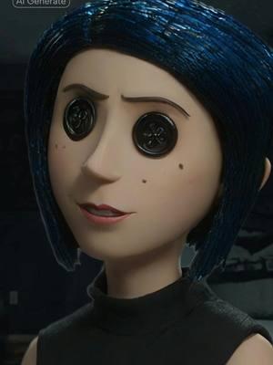 If she had buttons, of course #coraline #coralinejones #buttoneyes #blueeyes #trend #trendingnow #trending #foryoupage #foryoupageofficiall #foryourpage #CapCut 