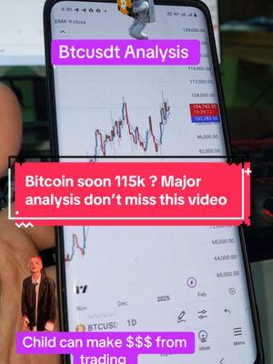 Bitcoin to $115k? Here’s Why It Might Happen Soon  Free Signals Telegram Group link in bio #tradingstrategy #btc #bitcoin #cryptotrading #cryptosignal #eth #blackrock #binance #telegramchannel 