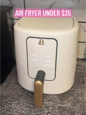 So pretty, super affordable and works like a charm🤍 #TikTokShopJumpstartSale #airfryer #drewbarrymore #timtokshopfinds 