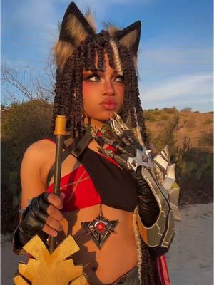 Dehya Cosplay #GenshinImpact #dehyacosplay #dehyagenshin #blackcosplayer 