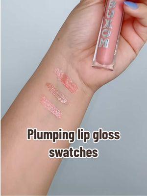 This plumping lip glosses will always have my heart.  -BUXOM's Full-On Plumping Lip Polish glosses- They glide on with a weightless, non-sticky feel while plumping the appearance of your lips.  All with a high-shine, shimmering finish and a comfortable, tantalizing tingle. BUXOM is 100% cruelty-free & made without parabens, mineral oil, petrolatum and phthalates.  Mesmerizing shine in shimmer, pearlescent & glitter finishes #plumpinglipgloss #lipglosses #brownskingirl #makeupbeginner #treasurefinds #founditontiktok 