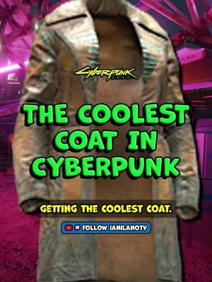 Want the sickest coat in Cyberpunk? Then listen up — here's where to find it 🤫🫢 #cyberpunk2077 #cyberpunk2077secrets #cyberpunk2077secret #cdprojektredgames #cdprojektred #cyberpunk2077game #cyberpunkgame