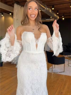 Always pulling out the wedding dress when it gets a little serious 😘✨ Cody is available at both locations! Can’t visit our in-store? Phone orders also welcome - DM us for information! 💌  #Weddingdressshopping #weddingdress #2025bride #bonbonbelle #wibride #weddingdressinspo #2026bride #laceweddingdress #laceweddinggown #pickaweddingdress lace wedding dress, bridal shop, full lace wedding dress, vintage lace dress