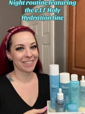 Over 40 night routine #elfholyhydration #over40skincare #over40club #elfcosmetics #nightroutine #holyhydration 