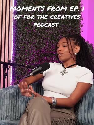 Sat down with the wonderful hostess @brookexchristinaaa to chat about life as an actress, how I got signed, and New York dating! Thank you for having me darling! FOR THE CREATIVES EP 1 on my linktree! 💓 tune in #actress #blackactress #podcast 