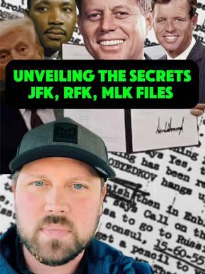 JFK RFK MLK Files Released 🔥 #fyp #jfk #jfkfiles #mlk #mlkfiles #rfk #metacowboy #trump #conspiracy