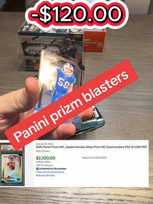 Spoiler alert… Massive hit incoming! Saturday rips for the weekend! Grab one here if you wanna try for yourself! ONE CARD IS ALL IT TAKEZ! #footballcards #sportscards #paniniprizm #football #nfl 