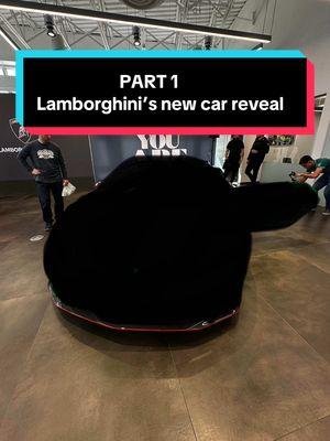 Part 1-Lamborghini’s new car reveal  #lamborghini #fyp #viral #temerarios #carreveal #carshow #cartiktok #supercar #hypercar 