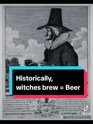 #history #folklore #beer #witches  #brew #storytimefromthesouth 