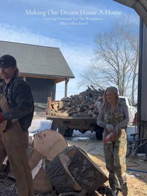 My favorite kinda dates look about like this 🫶🏻 #dreamhome #newbuild #woodstove #fyp 