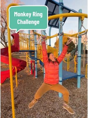 Elliot made it look easy 🦸‍♂️ Emi made it look cute 🥰 Mom cackled the loudest 🤣 Dad gets an A for effort. ✅ How to break up long drives 101: stop at every playground 🛝!!! @Stio Outdoor Apparel  #familyroadtrip #playground #familyshenanagins #familytime #adventurefamily 