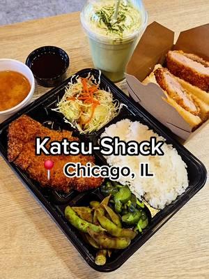 Traditional Japanese Tonkatsu, try it as a bento box or Sando. It's super easy to customize your order, and don't forget the rich and savory black curry sauce!  #chicago  #chicagoland  #chicagotiktok  #chicagofoodie  #sando #tonkatsu  #japanesefood  #chicagolandfood  #collab #katsu  #matchalover 