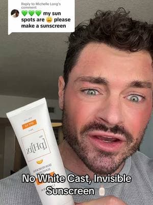 Replying to @Michelle Long looking for a lightweight, invisible sunscreen with no white cast? Done. #invisiblesunscreen #lightweightsunscreen #uvauvb #nowhitecastsunscreen 