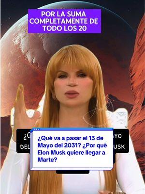 ¿Què va a pasar el 13 de Mayo del 2031? ¿Por què Elon Musk quiere llegar a Marte? #13 #may #año #2031 #que #pasara #elonmusk #llegara #planeta #marte #mhoni 