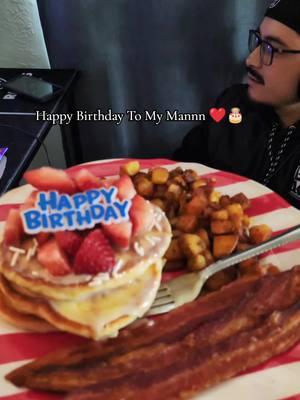 Happy Birthday To The Sweetest Soul 💗 #birthdaybreakfast#fyp#32#sahm#momof2#fy#coupletok 