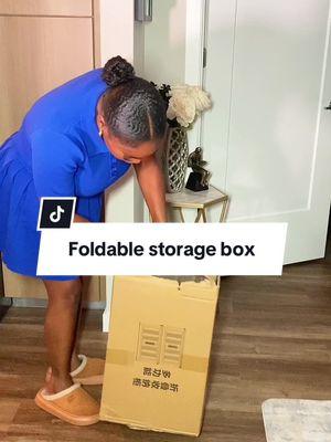 Pop out foldable storage cabinets from the tiktok shop is very nice . #storage #organization #homestorage #popupstorage #foldingstoragebox #jumpstartsale 