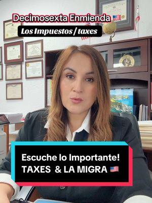 #migente #latinos #tiktok #tiktokusa🇺🇸 #paratiiii #taxes #inmigración #deportaciones #indocumentados #residentes 