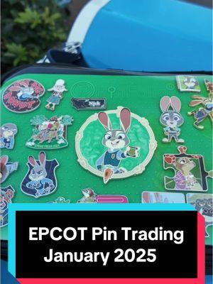 EPCOT Pin Trading - January 2025  • Thank you @gopinpro for my new “Bag Full of Pins, Heart Full of Hop” check out their website (GoPinPro.Com) • #DisneyWorld #DisneyParks #DisneyPins #PinTrading #GoPinPro #PinHQ 