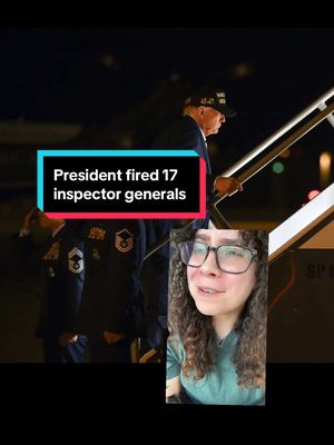 President fired 17 inspector generals #president #inspectorgeneral #yourfired #ice #iceraids #raids #chicago #immigration #chi #immigrant 