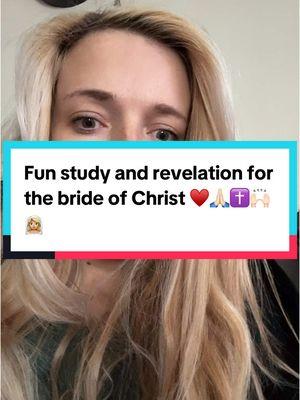 A fun revelation for the bride of Christ this morning ♥️🙌🏻🥰✝️🙏🏻  #JesusisLORD #Jesusisreal #Jesuslovesyou #arise #biblestudy #JesusisTheWord #Savedbygracethroughfaith #romans #gracenotworks #JESUSCOMESINTHEFLESHBLEDANDDIEDONTHECROSS #andHeroseonthethirdday #JesusChrist #LivingGod #SpiritofTruth #HolySpirit #amen #revelation #endtimes #HolySpirit #letitrain #Kingdommindset #HisKingdomcome #HisWillbedone #Jesusiscomingsoon #nomanknowsthedayorthehour #Savior #CoveredbytheBlood #144000 #chosenones #Glory #mindofChrist #kingdommindset #brideofChrist #harpazo #weddingfeast #propheticmessage #messagefromtheLord #prophecyfulfilled #childlikefaith #prophecyfulfilled #Christlike #Love #JesusisLove #TheWord #loveyourneighbor #forgiven #onewithGod #sonsofGod #endtimes #revelationsfromGod #HolySpiritLED #eyestosee #earstohear #salvation #gift #goodnews #gospel #understanding #Love #bodyofChrist #brideofChrist #bodyofChrist #adamandeve 