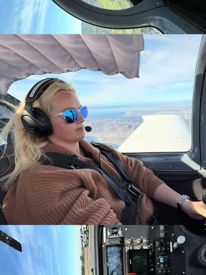 Cruising at 4500 feet In the Sling 2. Departure out of Torrance airport, out over the ocean, palos verdes and approach back in over Long Beach harbor 🛩️ #sling2 #pilot #studentpilot #flying #avaition #aviaton #palosverdes #torrance #longebeach #airport #sky #feet 