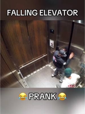 Falling Elevator Prank 😂 #Pranks #JoeySalads #ViralVideos 