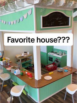 Which house was the favorite for this party? #indoorplayroomowner #indoorplayground #play #toys #kidsoftiktok #fun #playroom #indoorplaygroundowner #SmallBusiness #pretendplay #kids #cafe #pretendmarket #indoorplayroom #playroominspo #playroomowner #toddler #market #playfood #playroominspo #playroommakeover #messyplayroom #pretendplay 