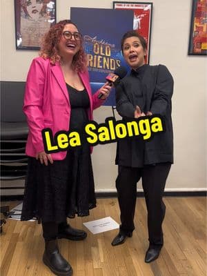 BTS: Lea Salonga Sondheim’s Old Friends press day!  #leasalonga #sondheim #broadway #oldfriends #aladdin #mulan #Jasmine 