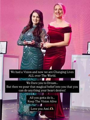 “You have to keep the vision alive.” 🥹💗 It’s one thing to finally have your moment, but when you’re able to continuously see others on your team win, it’s such a beautiful moment.  This morning when I woke up I got to see My Girl, @AMI 🌸 speech that she had done today over in Spain at The European Convention.  Those that know me know I wear my emotions on my sleeve, so I was already tearing up when she came out on stage. Such a proud moment. As I listened to her share her story my mind went back to our first conversation in October 2023. She was just ready for a change, and she saw the vision with Farmasi.  Now here she was standing in a room sharing her heart with 10,000 Influencers from all over the world because she never gave up.  And by the end of her speech I was sitting there in my bed with happy tears running down my cheeks because she’s turned her vision into a reality. Changing her life and so many others around her because she kept that vision alive!  I may not have been in that room, but I know I was with her on that stage, and I couldn’t be more proud.  Keep shining Ami, and keep being the Visionary God has intended you to be. Making a difference and sharing your passion all over the world. See you in March. 🇬🇧  Love you friend. 💗 P.S. It was no coincidence she messaged me at the very moment I was recording her part of this video saying she shared the same message in her speech as I did just 4 months prior. 🥹 #Farmasi #FarmasiUSA #FarmasiUK