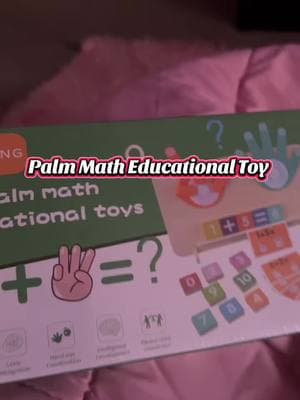 A Fun Learning Activity to do with your Age Related Child , My son is 7 years old and has Autism  he loves colors , abc’s and numbers  I think this was a great educational gift to get him from the TikTok Shop ❤️2️⃣0️⃣2️⃣5️⃣ #paviliontoys #palmmath  #educationaltoy #lechang #mathproblems #autisticson #learning #educational #hitthelink